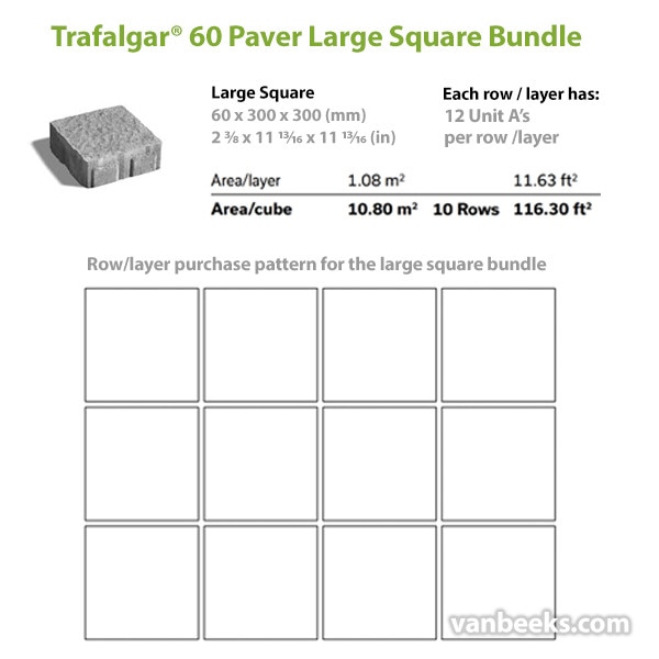 Permacon Trafalgar 60 Paver
